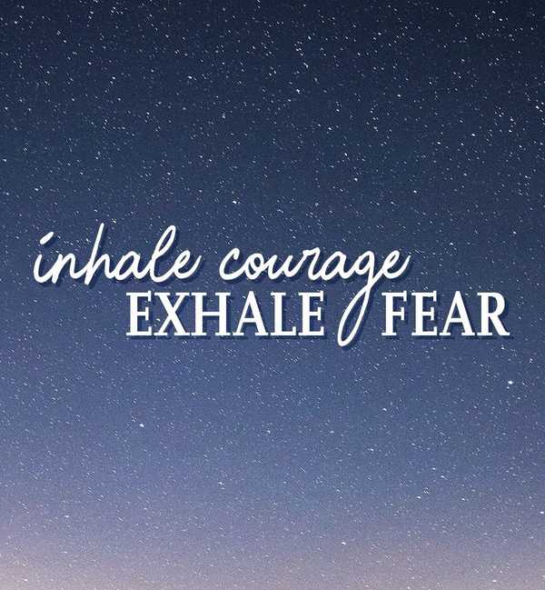 Hypnosis Audio - Inhale Courage Exhale Fear